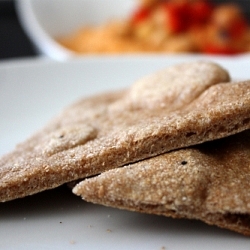 Homemade Whole Wheat Pita Bread