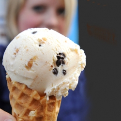 Peanut and Chocolate Chip Ice Cream