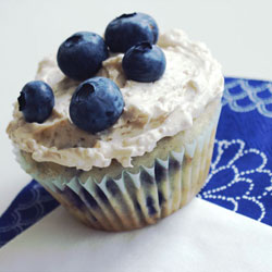 Maple Blueberry Cupcakes