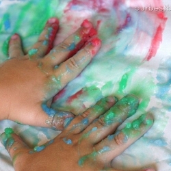 Edible Finger Paint