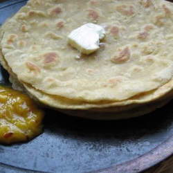 Parathas & Mango Chutney (A How-To)