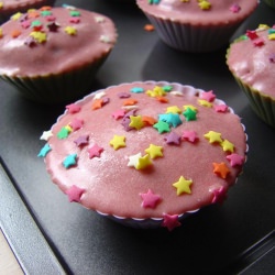 Chocolate Muffins w/ Cream Cheese