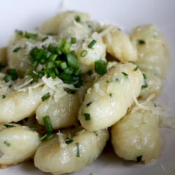 Parsnip and Chive Gnocchi