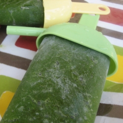 Green MONSTER Popsicles