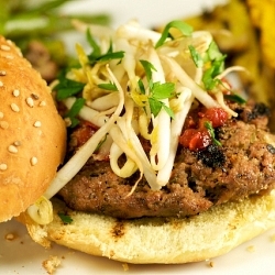 Thai Curried Beef Burgers