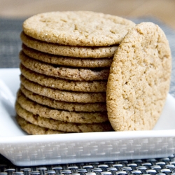 Chewy Molasses Spice Cookies