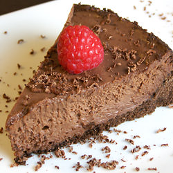 Triple Chocolate Cheesecake