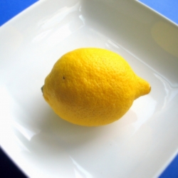 Still life: Lemon on Plate