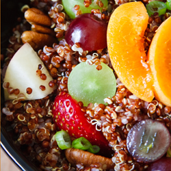 Quinoa and Summer Fruit Salad