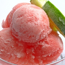 Watermelon-Lime Sorbet