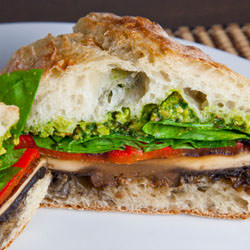 Grilled Portobello Sandwich