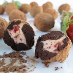 Truffles with Cream Cheese Filling