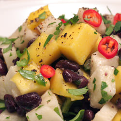 Black Bean, Mango, and Jicama Salad