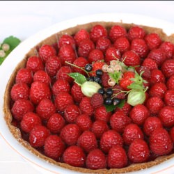 French Raspberry Tart