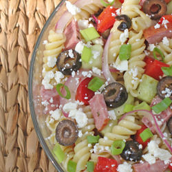 Greek Summer Pasta Salad