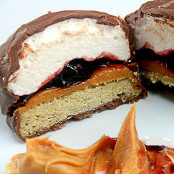 Peanut Butter and Jelly Mallomars