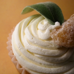 Pear and Sage Cupcakes