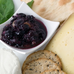 Spicy Blueberry Ginger Chutney