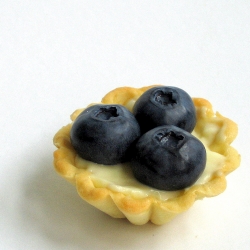 Blueberry Lemon Cream Tartlet