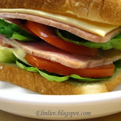 Turkey Ham Sandwich