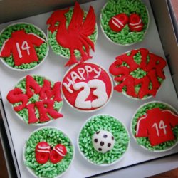 Liverpool FC Cupcakes