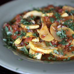 Tomato and Squash Skillet