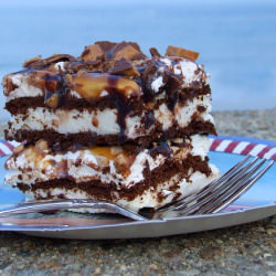 Ice Cream Sandwich Layered Dessert