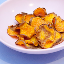 Oven Baked Sweet Potato Chips