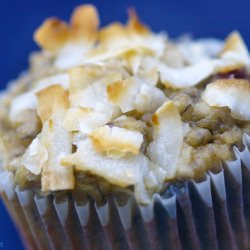 Coconut Blueberry Muffins