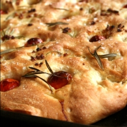 Tomato & Garlic Focaccia