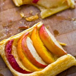 Quick and Easy Peach Tart