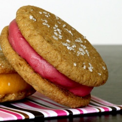 Ginger Cookie Ice Cream Sandwiches