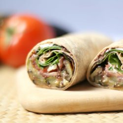 Roasted Vegetable Wraps