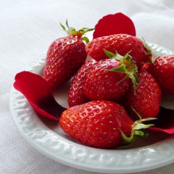 Strawberry and Mint Tart