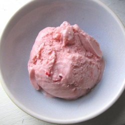 Honey Raspberry Ice Cream