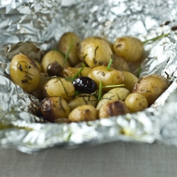 Potato and Olive Pockets