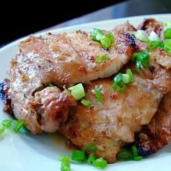 Ginger Soy BBQ Chicken