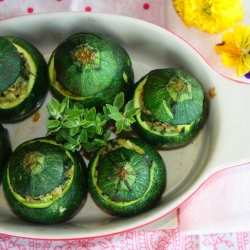 Stuffed Baby Zucchini