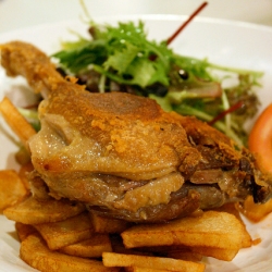 Crispy Duck Leg Confit