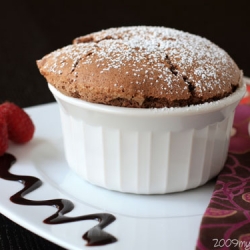 Easy Chocolate Soufflés