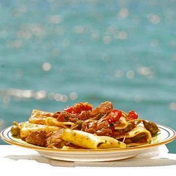 Paccheri (Typical Neapolitan pasta)