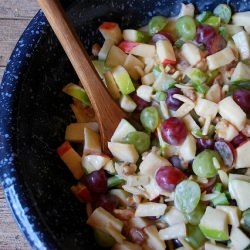 Crunchy Apple & Grape Salad