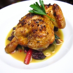 Cornish Hen Agrodolce