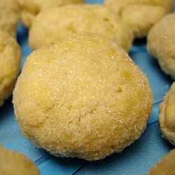 Cornmeal Sparkle Cookies