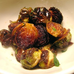 Carmelized Brussels Sprouts