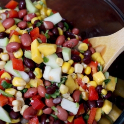 Mango and Bean Salad