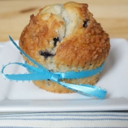 Jumbo Blueberry Streusel Muffins