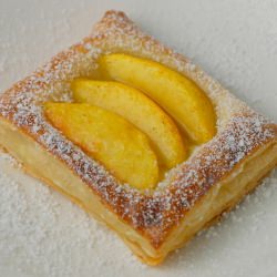 Easy Peasy Peach Tart