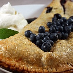 Rustic Blueberry Turnover