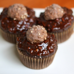 Ferrero Rocher Cupcakes